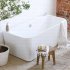Waters Natura River Back To Wall Bath