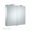Keuco Royal 15 Illuminated Mirrored Cabinet
