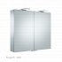 Keuco Royal 15 Illuminated Mirrored Cabinet
