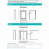 HIB Edge LED Demisiting Aluminium Mirrored Cabinet With Integrated Charging Sockets