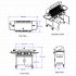 Bull BBQs - Brahma Gas Cart W/ Infrared Back Burner & Rotisserie