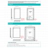 HIB Globe LED Illuminated Ambient Mirror With Heated Pads
