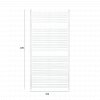 JIS - Ansty High Output Heated Towel Rail 