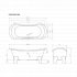 Arroll Baths - The Milan Bath - Roll Top Baths