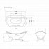Arroll Baths - The Villandry Bath - Roll Top Bath