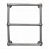 JIS - Fletching Traditional Heated Towel Rail - Polished Stainless Steel