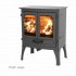 Charnwood Island I 5kW Eco Multi Fuel Wood Burning Stove - DEFRA Approved - EcoDesign Ready