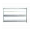 JIS - Newick Heated Towel Rail - Polished Stainless Steel
