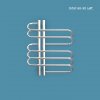 Bisque Orbit Heated Towel Rail