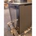 Rais Q-Tee 57cm Wood Burning Stove With Black Glass Door