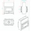 Rais 2:1 Double Sided Burning Stove