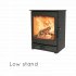 Charnwood Aire 5 Eco Wood Burning Stove - Black - 5kW - DEFRA Approved - EcoDesign Ready