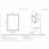 HIB Vanquish Recessed LED Demisting Aluminium Cabinet With Integrated Charging Sockets