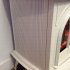 Huntingdon 30 Ivory Enamel Electric Stove - Mk1 - With Tracery Door