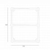 JIS - Fletching Traditional Heated Towel Rail - Satin Stainless Steel