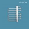 Bisque Orbit Heated Towel Rail