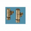 Bisque Radiator Valves - Angled Manual Valve Set D