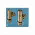 Bisque Radiator Valves - Angled Manual Valve Set D
