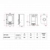 Charnwood C-Eight 8kW Eco Wood Burning Stove - DEFRA Approved