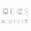 Charnwood C-Five 5kW Eco Wood Burning Stove - DEFRA Approved