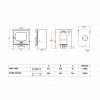 Charnwood C-Seven 7kW Eco Wood Burning Stove - DEFRA Approved