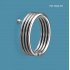 Bisque Hot Hoop Heated Towel Rail / Radiator