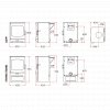 Charnwood Aire 5 Eco Wood Burning Stove - Black - 5kW - DEFRA Approved - EcoDesign Ready