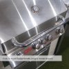Bull BBQs - Brahma Gas Cart W/ Infrared Back Burner & Rotisserie