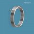 Bisque Hot Hoop Heated Towel Rail / Radiator