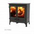 Charnwood Island II 8kW Eco Multi Fuel Wood Burning Stove - DEFRA Approved - EcoDesign Ready