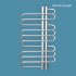 Bisque Orbit Electric Heated Towel Rail