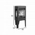 Jotul F163 Wood Burning Stove in White Enamel