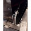 Rais Q-Tee 57cm Wood Burning Stove With Black Glass Door