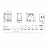 Charnwood Island II 8kW Eco Multi Fuel Wood Burning Stove - DEFRA Approved - EcoDesign Ready