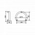 Keuco Universal Grab Bar With Integrated Shelf