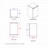 Bull BBQs Components - Refrigerator, Stainless Steel Front Panel