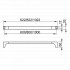 Keuco Edition 11 Towel Rail - 800mm