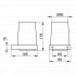 Keuco Edition 11 Single Tumbler Holder with Crystal Glass Tumbler