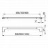 Keuco Edition 400 Towel Rail - 800mm