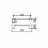 Keuco Collection Moll Grab Bar 300mm