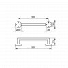 Keuco Edition 90 Grab Bar