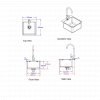 Bull Small Premium Stainless Steel Sink and Tap