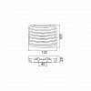 Keuco Universal Removable Wire Soap Basket