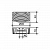 Keuco Universal Wire Soap and Sponge Holder