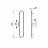 Clearance - Keuco Edition 300 Towel Holder