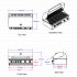 Bull Brahma Built-in 6 Burner Gas BBQ Grill - Stainless Steel