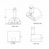 Bull BBQs - Extra Large Pizza Oven - Wood Fired