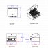Bull Steer Premium Built-in 3 Burner Gas BBQ Grill - Stainless Steel