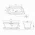 Arroll Baths - The Chaumont Bath - Roll Top Bath