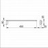 Clearance - Keuco Edition 400 450mm Towel Rail